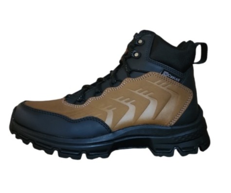 Botas Omar Castell Negro-Camel Modelo 8900 media c