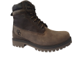 Botas Casuales OC T Modelo 6710 Cafe-Negro Crazy
